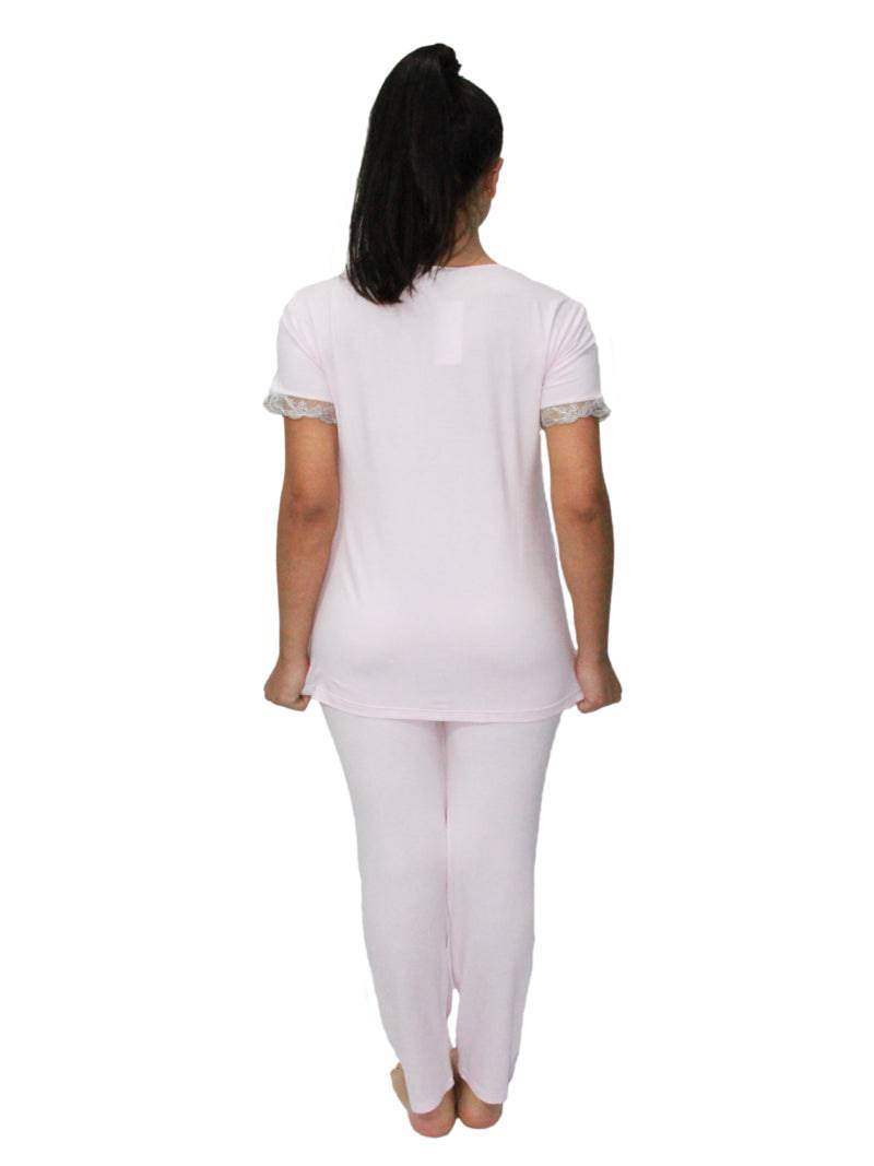 Pigiama Manica corta Panatalone lungo Donna E2015 Fida - evabiancheria